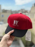 کلاه بچگانه NY قرمز - تصویر 2