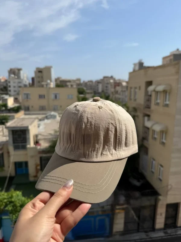 کلاه بچگانه شمعی دو رنگ - تصویر 3