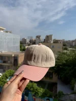 کلاه بچگانه شمعی دو رنگ - تصویر 4