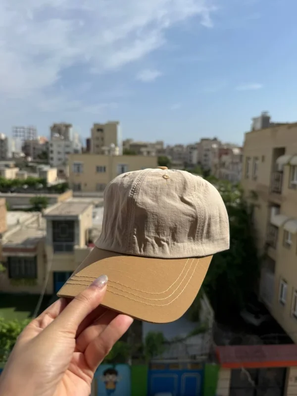 کلاه بچگانه شمعی دو رنگ - تصویر 5
