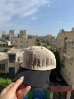 کلاه بچگانه شمعی دو رنگ - تصویر 6