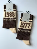 🧦 جوراب ساق‌بلند طرح 1977|1988