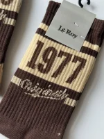 🧦 جوراب ساق‌بلند طرح 1977|1988 - تصویر 2