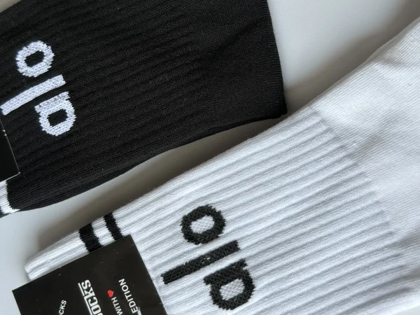 🧦 جوراب ساق‌بلند طرح ALO - تصویر 2