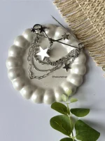 زنجیر و آویز شلوار طرح ستاره