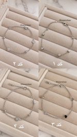 دستبند زنجیری استیل طرح مینیمال - تصویر 8