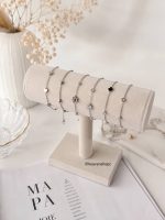 دستبند زنجیری استیل طرح مینیمال - تصویر 2