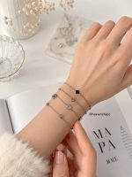 دستبند زنجیری استیل طرح مینیمال