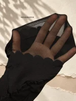 جوراب‌شلواری زنانه طرح‌دار MANZI مدل PLUMETI TIGHTS - تصویر 6