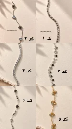 پابند استیل زنانه وارداتی | رنگ ثابت | مدل‌های متنوع - تصویر 19