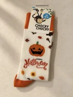 جوراب ساقدار طرح هالووین Sock Street | یونیسکس سایز 41 تا 46