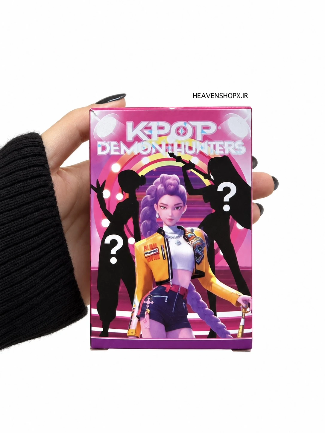 DA7D2BC1-A1AE-4843-A80A-9033E266DE4F بلایند باکس مینیفیگور آویزدار K-POP Demon Hunter - تصویر 1