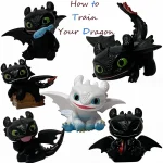 بلایند باکس اژدهای بی دندون Toothless Little Dragon - تصویر 3