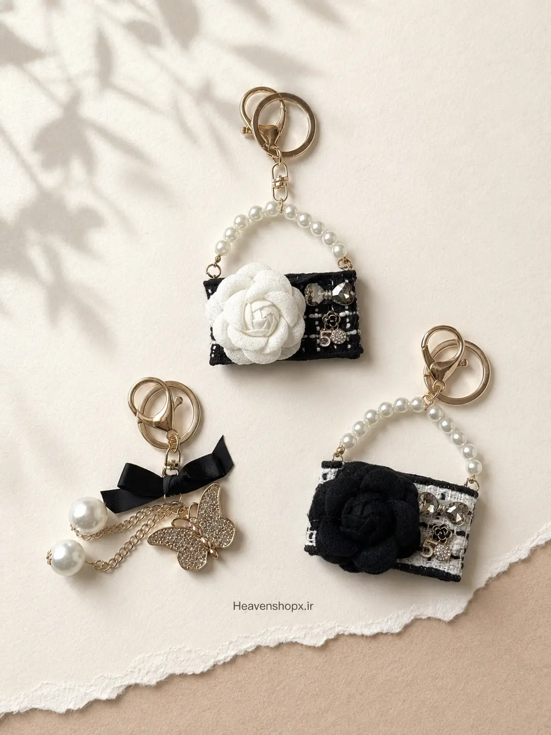 chic-keychains-01-collection جاکلیدی فلزی مجلسی - تصویر 1