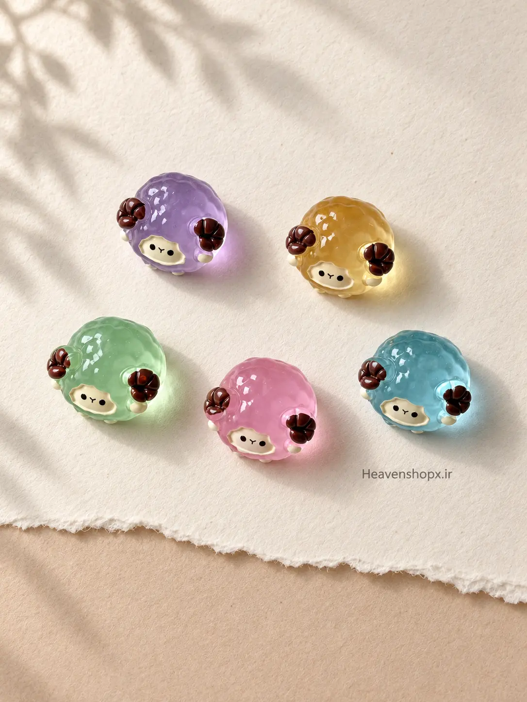 glow-ram-pins-01-collection پیکسل شبرنگ فانتزی طرح قوچ - تصویر 1