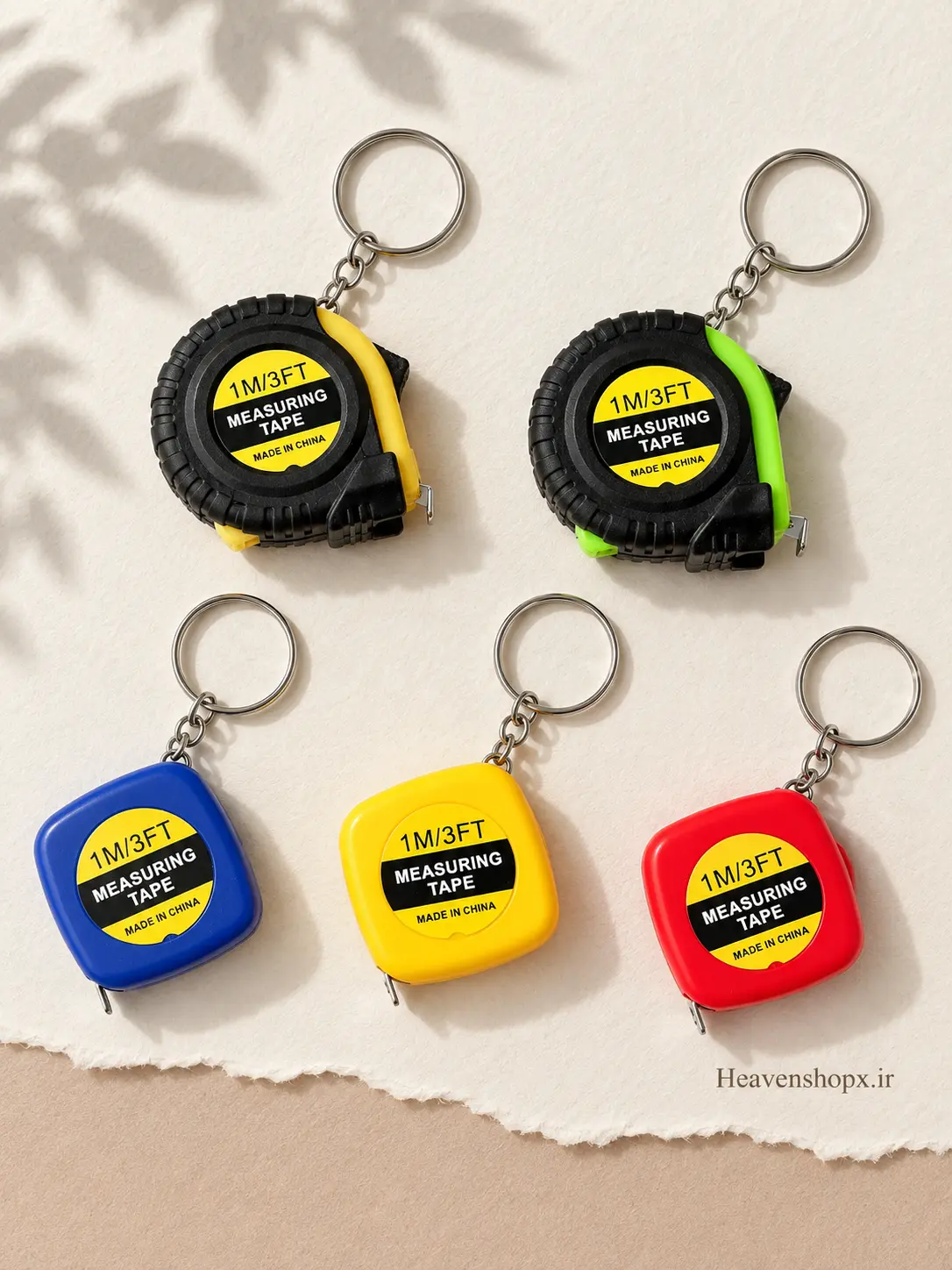 tape-measure-keychain-01-collection جاکلیدی متر ساختمانی یکمتری - تصویر 1