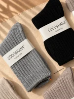 جوراب ساق‌دار بافت کبریتی کوکو اند هانا (COCO&HANA) - تصویر 5