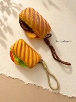 جاکلیدی اسکویشی طرح ساندویچ و شیرینی - تصویر 4