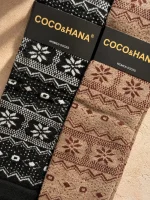 جوراب زیر زانو زنانه حوله‌ای کوکو هانا (COCO & HANA) - تصویر 4